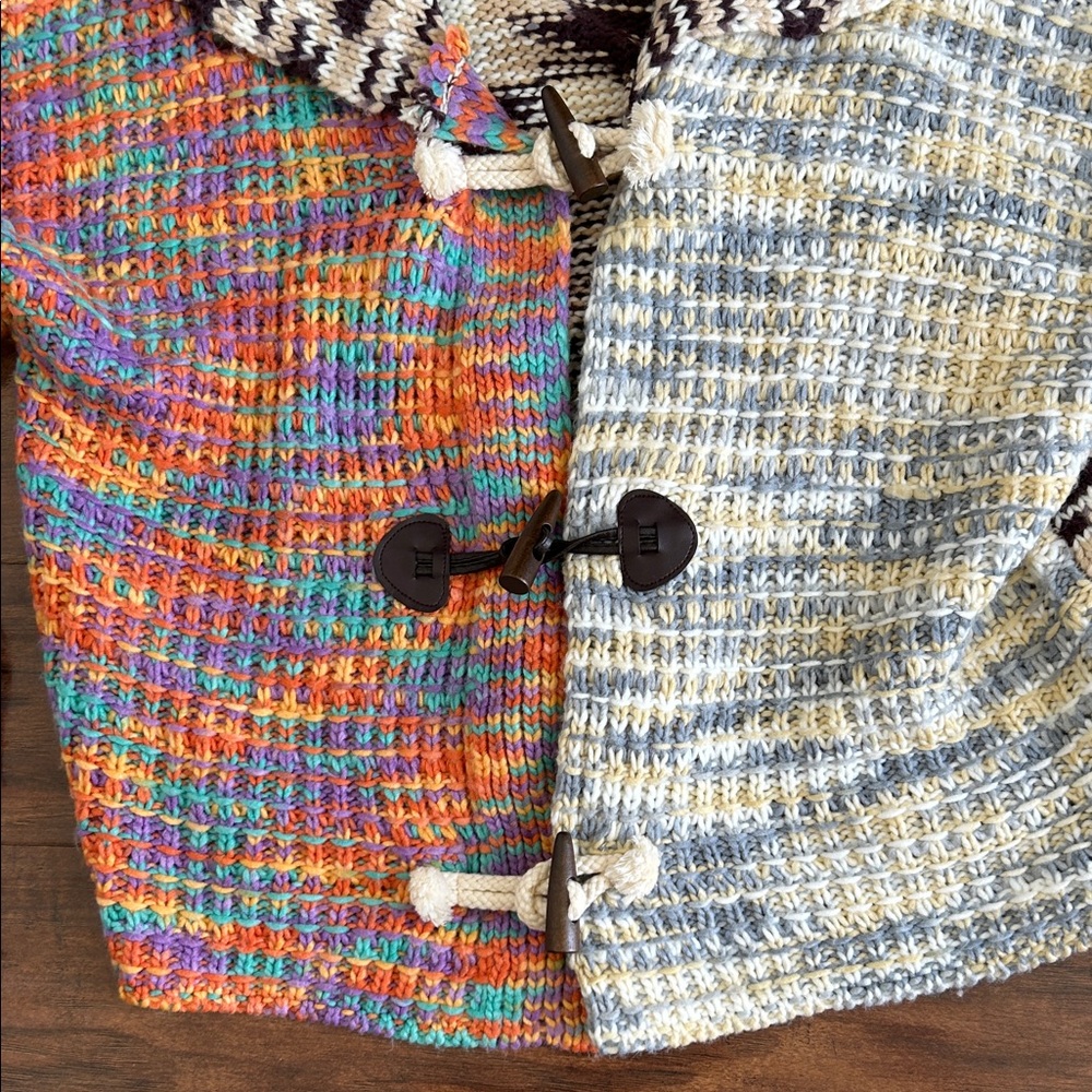 Love Riche Colorful Patchwork Cardigan - Picture 4 of 5